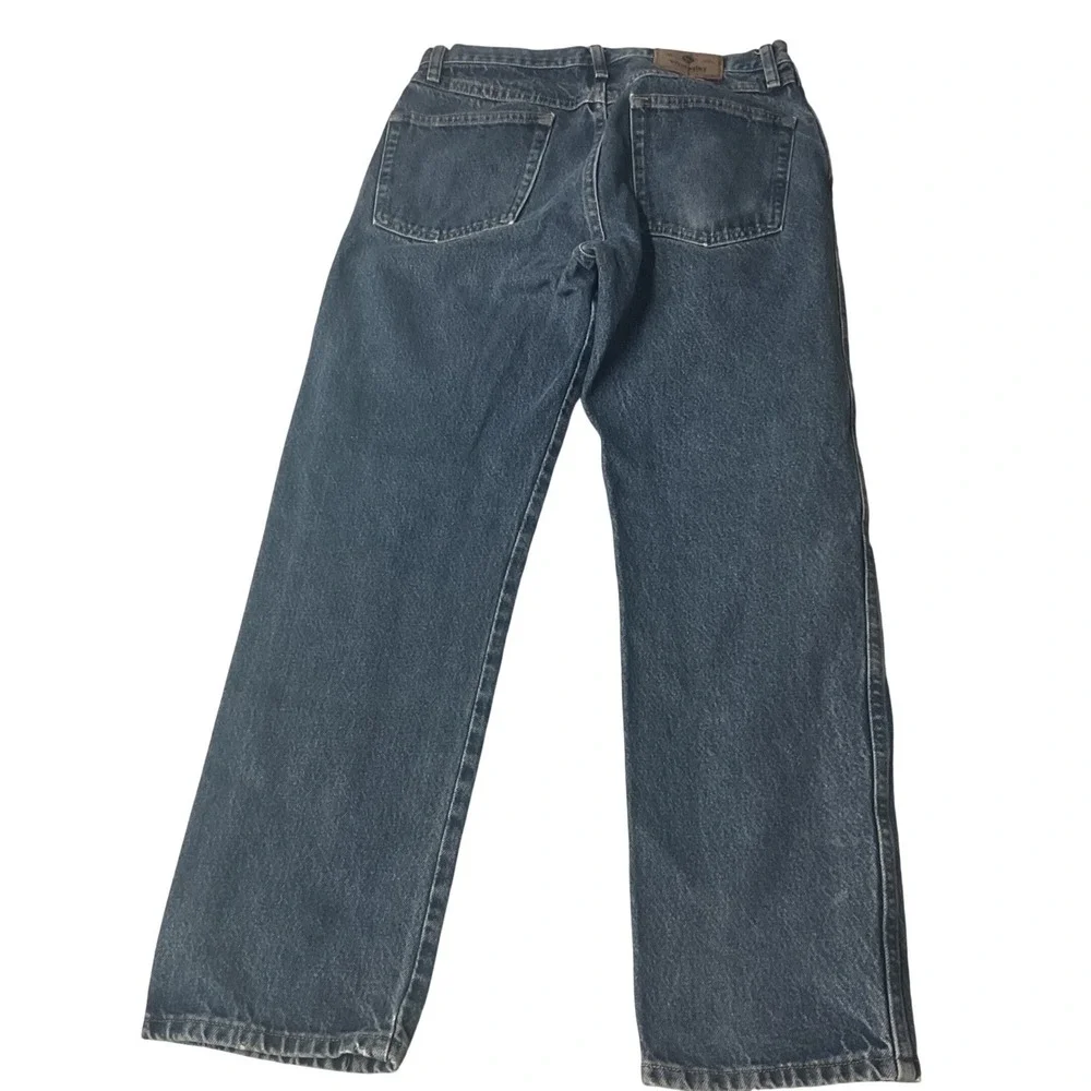 Wrangler Men's‎ Straight Leg 100% Cotton Relaxed Fit Casual Denim Jeans Size 33